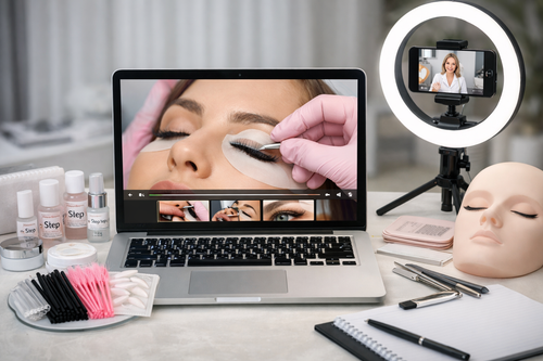 Lash lift + Tint -online Kursus